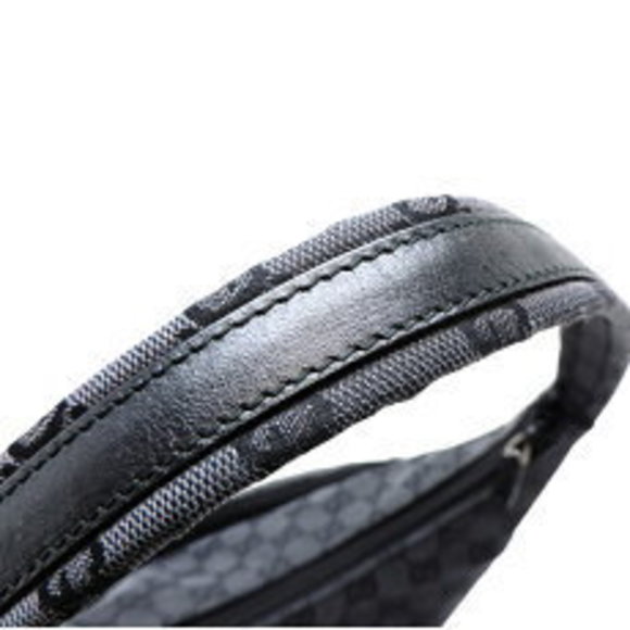 Gucci Shoulder Bag Canvas Black - Picture 5 of 8